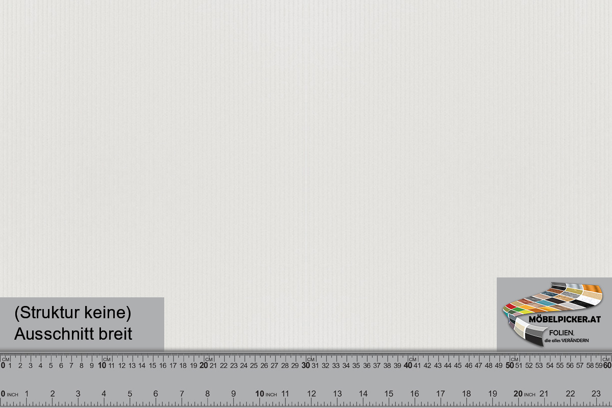 Möbelfolie, Klebefolie, Dekorfolie, Folie, Textur: Seidig matt Weiß gerillt MPGMT87 