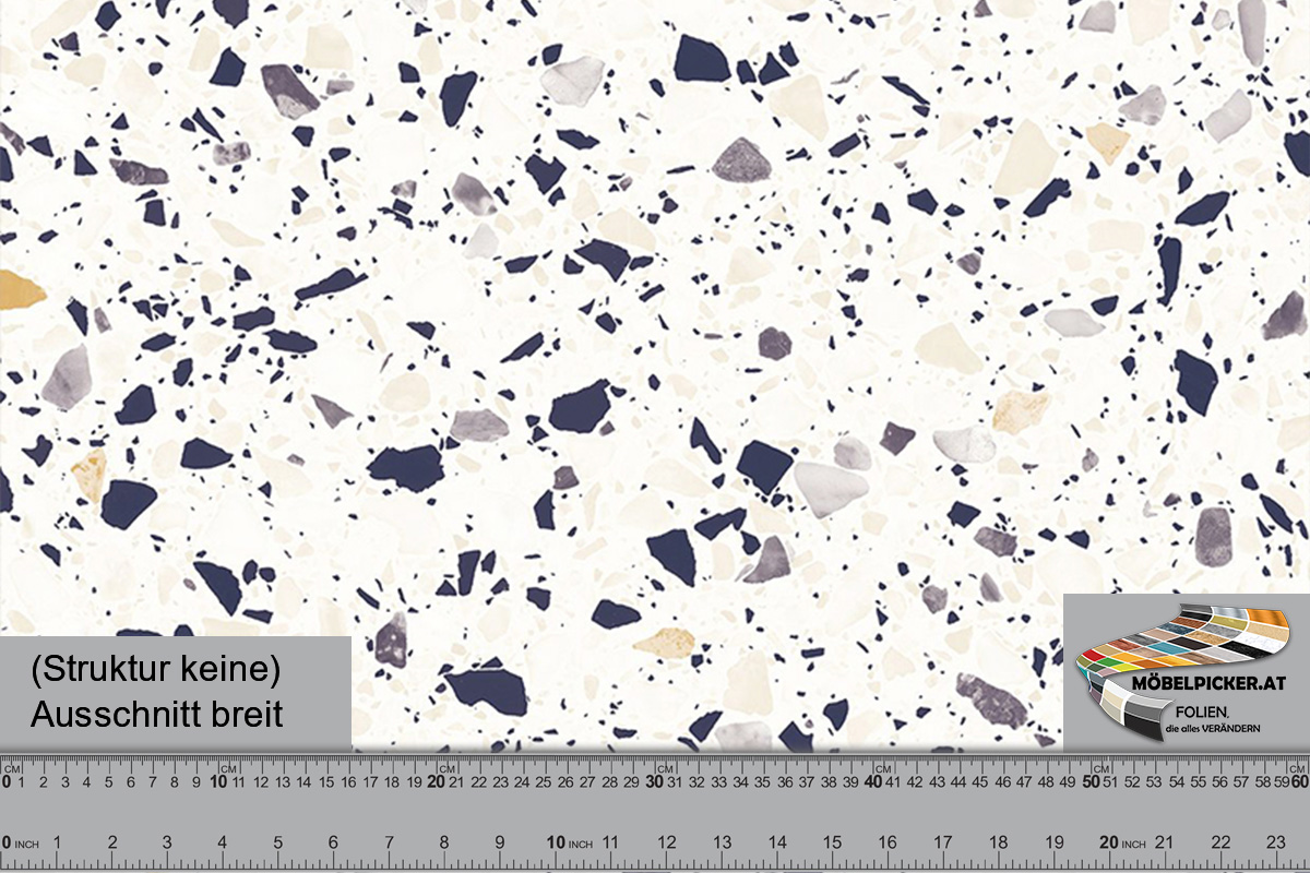 Möbelfolie, Klebefolie, Dekorfolie, Folie, Stein: Terrazzo pastell bunt MPPM011