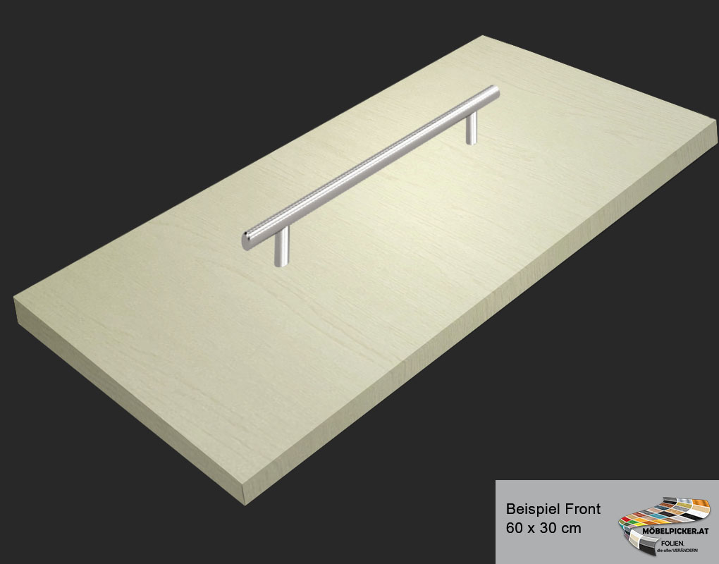 Holz: Sanftes Holz creme-weiß MPVMW750 Folie für Schiebetüren, Wohnungstüren, Eingangstüren, Türe, Fensterbretter und Badezimmer