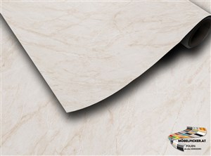 Stein: Marmor weiß glänzend MPHD711 - Möbelfolie, Klebefolie, Dekorfolie, Küchenfolie, Architekturfolie, Möbelbaufolie