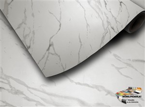 Stein: Marmor dunkel marmoriert, gräulich MPVST677 - Möbelfolie, Klebefolie, Dekorfolie, Küchenfolie, Architekturfolie, Möbelbaufolie